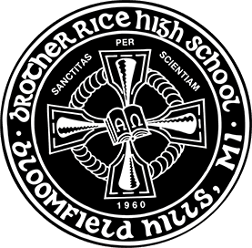 Brother Rice High School private Catholic Bloomfield Hills Mi Official Logo