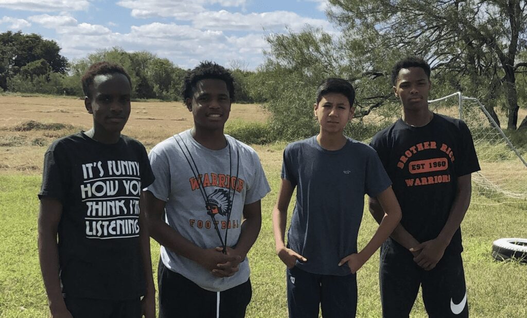 Brother Rice High School private Catholic Bloomfield Hills Mi students on service immersion trip, Brownsville, TX