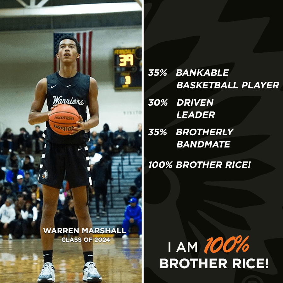100% Brother Rice Spotlight
